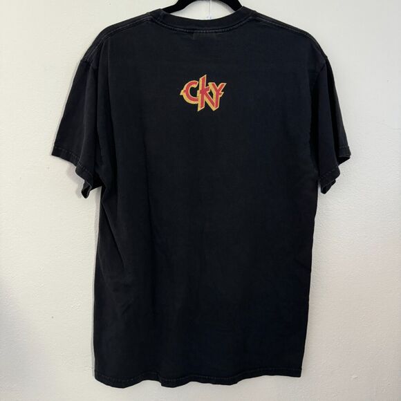 Vintage 2002 CKY Infiltrate Destroy Rebuild Large Band Album Promo T-Shirt - Picture 4 of 6